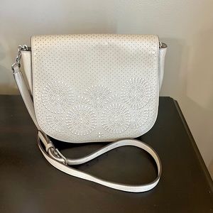 Taupe Tory Burch purse